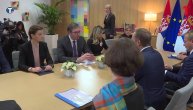 Tusk sa Vučićem i Brnabić u Briselu