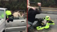 Životinjska borba osumnjičenog i policije! Pretukao ih njihovim pendrekom pa im ukrao kola