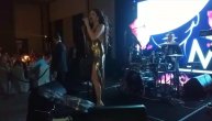 Milica Pavlović u zlatnoj haljini zapalila najluđu noć u Beogradu