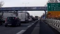 Saobraćajka na autoputu ka Novom Sadu
