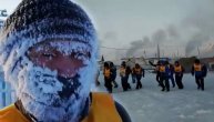 Maraton po snegu na -52 stepena, jer može im se!