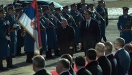 Predsednik Rusije uz najviše počasti dočekan ispred Palate Srbije