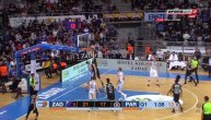 Centar Partizana bio "kratak" u Zadru, Gagićev pokušaj zakucavanja završio na obruču