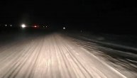 Oprez! Vožnja po zavejanom auto- putu ka Nišu kao po jajima