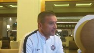 Bata Mirković o pripremama FK Partizan