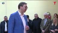 Vučić u Vladičinom Hanu obišao renovirani deo Predškolske ustanove "Pčelica"