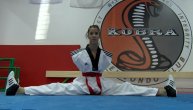 Srpska heroina: Devojka nema ruke a sada je tekvondo majstor