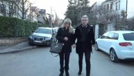 Saša Popović i Suzana Jovanović došli da izjave saučešće porodici Šaulić