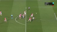 GOOOL!!! 1:0 za Partizan, Zvezda sama sebi dala gol