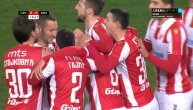 Zvezda vodi protiv Radnika golom Ivanića