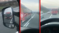 Autobus pretiče na nizbrdici pri velikoj brzini