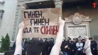 Demonstranti blokirali ulaz u Predsedništvo