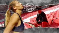 Prelepa atletičarka je plakala kad je morala da napusti severnu tribinu