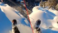 Snouborder izveo najluđi spust života, svi su očekivali strmoglav pad