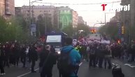 Počela šetnja demonstranata cilj je Studentski trg