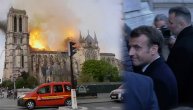 Makron obišao Notr Dam u plamenu