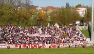 Navijači Zvezde pevali "Zvezda, Srbija, nikad neka partija"