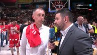 Milan Tomić nakon plasiranja Zvezde u Evroligu
