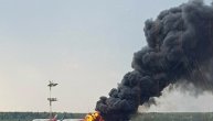 Zapalio se avion u Moskvi, izvlače tela nastradalih