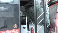 Prvi snimak nesreće na Zvezdari kada se autobus zakucao u magacin