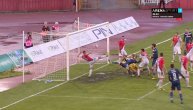 Zvezda u finišu meča do pobedonosnog gola protiv Proletera