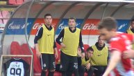 Lude reakcije Saše Ilića na klupi tokom derbija