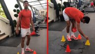 Novak Đoković preterao s treningom i razvalio pod