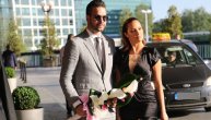 Aleksandra Prijović stigla na venčanje u pratnji Filipa i Bobe Živojinovića
