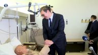 Vučić posetio na VMA Rusa povređenog u akciji ROSU