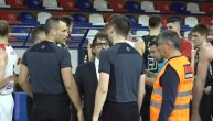 Trinkijeriju išla "para iz ušiju" od besa! Italijan verbalno napao sudiju posle poraza Partizana u Železniku