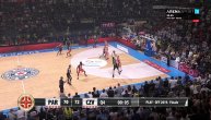 Zagorac pogodio trojku tri sekunde pre kraja za pobedu Partizana