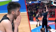 Tehnička greška Zagorca u poslednjem minutu utakmice Crvena zvezda - Partizan