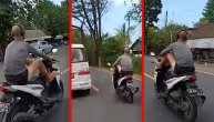 Turista na Baliju zgrozio meštane vožnjom na motoru