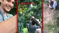 Izigravao majmuna pa polomio granu i za malo sebi nogu
