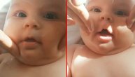 Čudesna masaža oduševila bebu, nije znala kako se zove