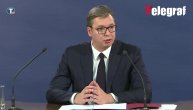 Vučić: Albanci zaplenili 16 kamiona sa robom, svi vozači privođeni, 11.jula pucano na kombi