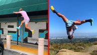 Da vam se zavrti u glavi! Za ovog momka gravitacija ne postoji, a parkur je savladao u vrtiću