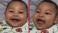 Apćiha! Beba se zaceni od smeha svaki put kad tata kine