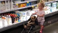 Kad devojčica i pas krenu zajedno u šoping, to mora da izgleda ovako