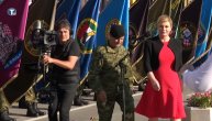 Kolinda u crvenoj haljinici došla na obeležavanje godišnjice "Oluje"
