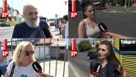 Pitali smo Beograđane kako se štite od toplotnog udara dok stoje na okretnicama bez hlada