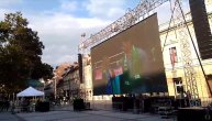 Vatrena atmosfera na ulicama Ljubljane pred veliko odbojkaško finale