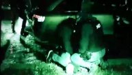 Snimak hapšenja dve osobe zbog ubistva vlasnika menjačnice u Zemunu