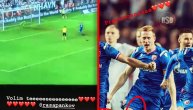 Evo kako je žena Radovana Pankova proslavila dva gola u penal seriji