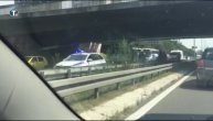 Lančani sudar kamiona i automobila na Novom Beogradu