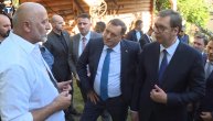 Vučić sa sinom i Dodikom posetio kuću Gavrila Principa