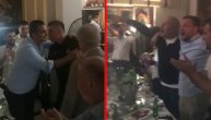 Doček za Savu u restoranu posle derbija