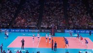 Niz poena Srbije u trećem setu utišao francuske navijače