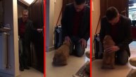 Tata nije hteo kucu, a onda su ga iznenadili: Istopio se kao kocka leda