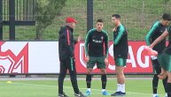 Kristiano Ronaldo trenira sa Portugalom